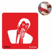 Şarkıcı Tattoo Geçici Dövme Şablonları Kına Kalıpları thumbnail 1