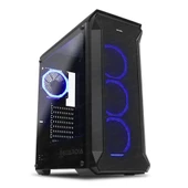 Dark GUARDIAN 4x12cm Dual RGB Fan USB3.0 T-Glass ATX Oyuncu Kasası - 1