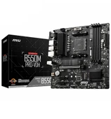 Msi B550M PRO-VDH AM4 DDR4 4400(OC) HDMI DP VGA M.2 USB3.2 MATX Anakart - 1
