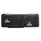 Everest KB-700 Siyah Usb Q Multimedya Klavye - 1