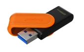 Kingston DTXS-256GB 256GB Portable USB 3.2 Gen1 DataTraveler ExodiaS (Black-Orange) Flash Bellek - 1
