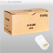 Frisby FNW-RJ4519N cat5 100lü rj45 Konnektör - 1