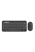 Logitech 920-012245 Grafit Pebble 2 Combo Çoklu Sessiz Kablosuz Türkçe Q Klavye Mouse Seti - 1