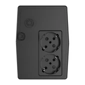 S-link MIGHT U80 800VA UPS 12V9Ah-1 480W Siyah Line-Interactive Kesintisiz UPS Güç Kaynağı - 2