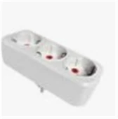 Mutlusan 3li Topraklı  Fiş,Priz Düz Tip (001 170 033005 00 00 ) - 1