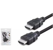 HADRON HDX2027 HDMI (M) TO HDMI (M) KABLO PVC 50CM SİYAH - 1