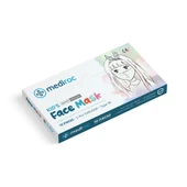 Mediroc (Wexta) (Kız-Erkek) Beyaz STL3PLY Melt Blown Koruyucu Çocuk  Maskesi 10lu - 1