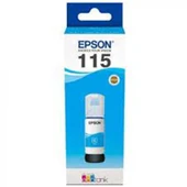 Epson 115 Cyan Mavi Şişe Mürekkep T07D24A L8160-L8180 - 1