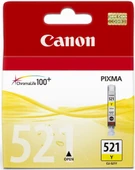 Canon CLI-521Y Yellow Sarı Mürekkep Kartuş MP260-540-550-560-620-630 MX860-870 - 1