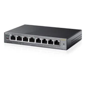 Tp-Link TL-SG108PE 8 Port 4 Port Poe+ 10-100-1000 Mbps  Easy Smart Switch Çelik Kasa - 1