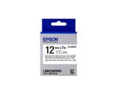 Epson LK-4WBVN Vinil Beyaz Üzeri Siyah 12mm 7Metre Etiket - 1