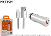 Hytech HY-X62 3.4A Hızlı Şarj Micro USB Kablolu 2 - 1