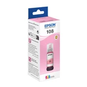 Epson 108 T09C6 Light Magenta Açık Kırmızı Şişe Mürekkep T09C64 L18050-L8050 - 1