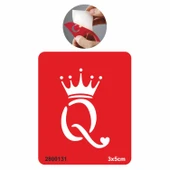 Lider Kraliçe Tacı Tattoo Geçici Dövme Şablonları Kına Kalıpları thumbnail 1