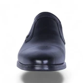 Censay 575 Siyah Antik Kauçuk %Deri Erkek Klasik Ayakkabı thumbnail 3