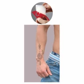Şans Getiren Pusula Tattoo Geçici Dövme Şablonları Kına Kalıpları - 2