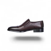 Censay 525 Kahve Antik Kauçuk %Deri Erkek Klasik Ayakkabı thumbnail 2