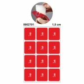 Bayiilere Özel Mini Taçlı Harf 27 Sayfa Dövme Deseni Şablon Seti 1,5 CM thumbnail 1