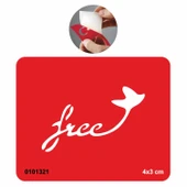 Özgürsün  Tattoo Geçici Dövme Şablonları Kına Kalıpları thumbnail 1