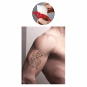 Korkusuz Azrail Tattoo Geçici Dövme Şablonları Kına Kalıpları thumbnail 2