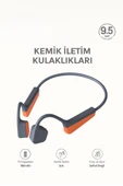 Kemik İletim Bluetooth 5 2 Kulaklık  Suya Dayanıklı       Hafif ve Ergonomik Kulaklık thumbnail 1