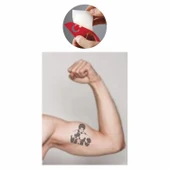 Boksör Tattoo Geçici Dövme Şablonları Kına Kalıpları thumbnail 2