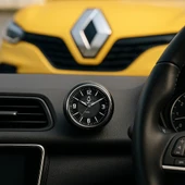 Renault Amblemli Torpido Üstü Retro Saat-Reflektörlü Akrep-Yelkovan-Şık Tasarım - 2