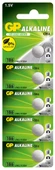 GP GP186-C5 LR43 AG12 Alkalin Düğme Pil 5'li Paket - 1