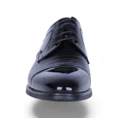 Censay 526 Siyah Rugan Kauçuk %Deri Erkek Klasik Ayakkabı thumbnail 3