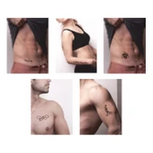 Atatürk Desenleri Hint Kınası ile Geçici Dövme Yapma Seti thumbnail 2