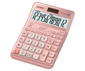 Casio DF-120FM-PK Pembe 12 Hane Masa Üstü Hesap Makinesi - 1