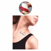 Kuşlar Gibi Özgürsün  Tattoo Geçici Dövme Şablonları Kına Kalıpları - 2