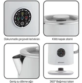 Conti CK-300 Therma 1500 W Beyaz 1.7 lt Kettle - 2