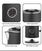 Conti CK-300 Therma 1500 W 1.7 lt Kettle - 3