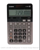 Casio JS-40B Profesyonel 14 Hane Masa Üstü Hesap Makinesi - 1
