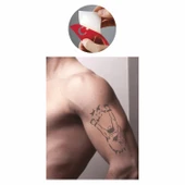 Özgür Ruh Zafer Zincir Özgürlük Tattoo Geçici Dövme Şablonları Kına Kalıpları - 2