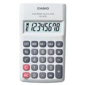 Casio HL-815L-WE 8 Hane Beyaz Hesap Makinesi - 1