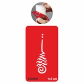 Unalome Aydınlanma Sembolü Tattoo Geçici Dövme Şablonları Kına Kalıpları thumbnail 1