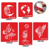 Gökyüzü Modelleri Dövme Şablonu Kına Deseni thumbnail 1