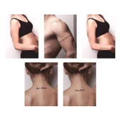 Favori Slogan Desenleri Hint Kınası ile Geçici Dövme Yapma Seti thumbnail 2