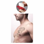 İskambil Zar Kumar  Tattoo Geçici Dövme Şablonları Kına Kalıpları thumbnail 2