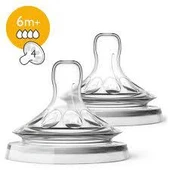 Philips Avent Natural Bİberon Emziği Hızlı Akış 6M+ SCF044/27 - 1