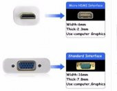 PrimeX PX-M138 Micro HDMI to VGA Çevirici - 2