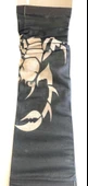 Çift Kol Giyilebilir Dövme Akrep Desenler Tattoo Sleeve - 2