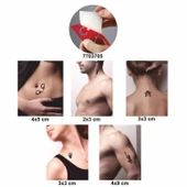 Şeytan Azapta 5 li Set Geçici Dövme Kına Şablonu thumbnail 2