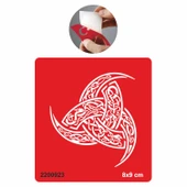 Türk Teşkilatı Tattoo Geçici Dövme Şablonları Kına Kalıpları thumbnail 1