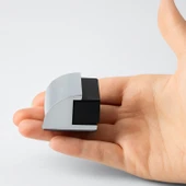 Oval Kapı Stoperi Yapışkanlı Metal Gümüş Krom Kauçuk Başlıklı Durdurucu Güçlü Yapışkanlı Tampon thumbnail 2