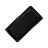 Lava Döküm Dikdörtgen Servis Tabağı Ölçü 30x15cm.-Bordo thumbnail 3