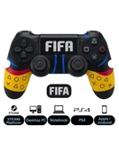 FIFA Temalı Kablosuz PS4 Oyun Kolu - Dualshock 4 Uyumlu Bluetooth Gamepad - 1