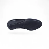 Vollex Vl3 Siyah 7Cm Kadın Dolgu Topuklu Ayakkabı thumbnail 4